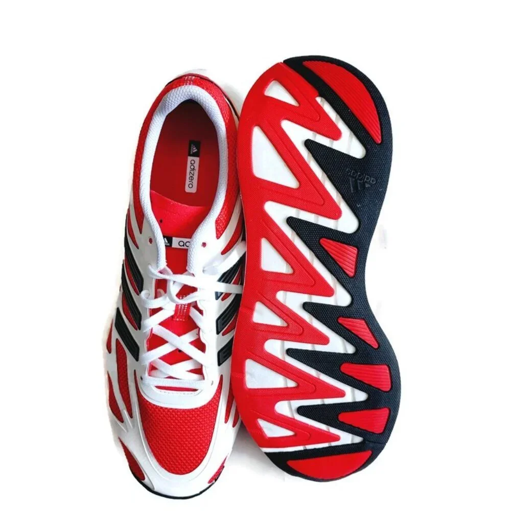 adidas Adizero Aruku Mens Size 11 Casual Sneakers Shoes Cloud White Pure Ruby